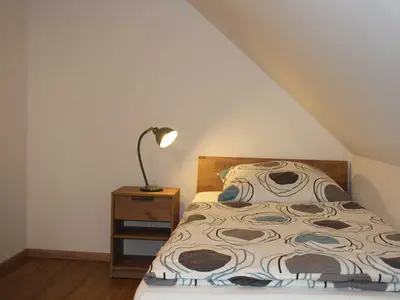 Schlafzimmer mit Einzelbett