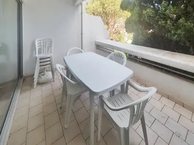 outside