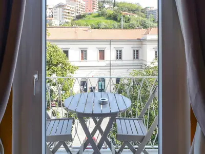 outside