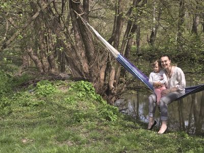 "Abhängen" an der Schwarzen Laber