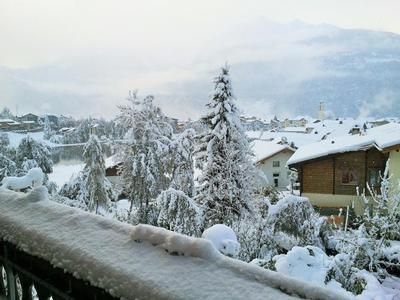 Blick vom Balkon Richtung See