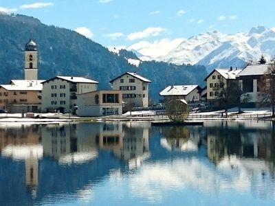 Laax mit Laaxersee