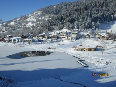 Blick auf den Laaxer See