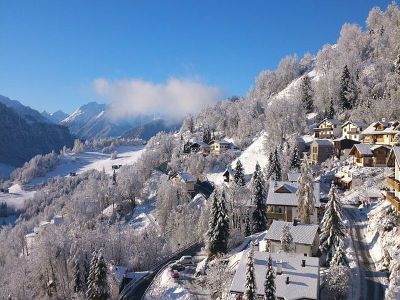 Blick vom Balkon