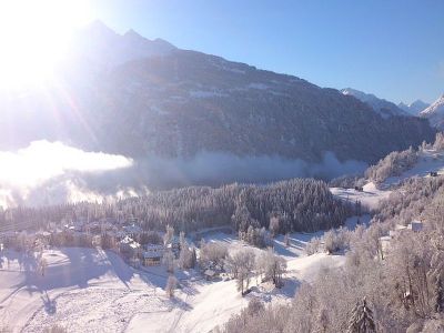 Blick vom Balkon