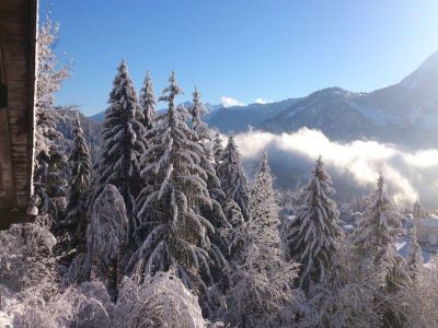 Blick vom Balkon