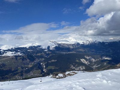 Blick auf Marmotta von Cauma