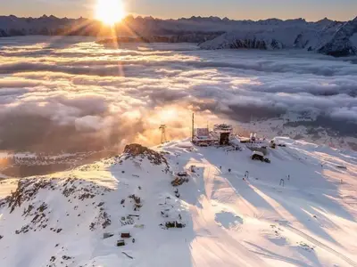 mountaintop - mountainsunrise - swissalps