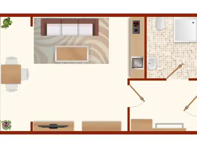 Ferienwohnung für 2 Personen (30 m²) in Laboe 10/10