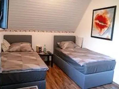 Zimmer 3 mit 2 Einzelbetten