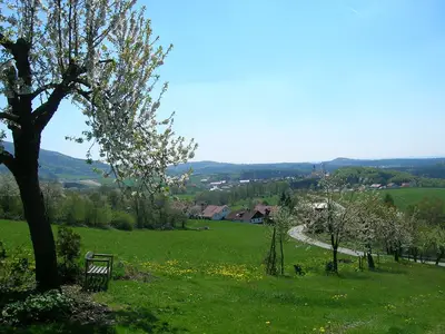Ausblick in den Lallinger Winkel