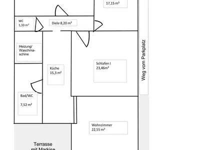 Ferienwohnung für 4 Personen (96 m²) in Lalling 4/10