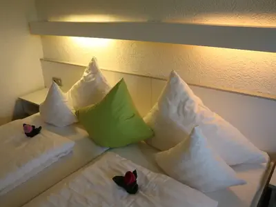 Doppelbett im Appartement "OSSER"