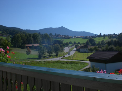 Aussicht vom Balkon