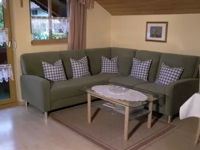 Wohnecke Gartenblick