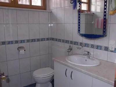 Dusche /WC Fewo Gart