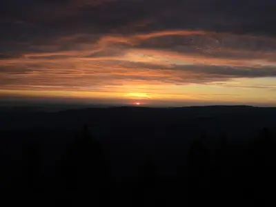 Sonnenaufgang auf de