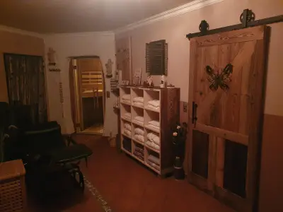 Sauna Ruheraum