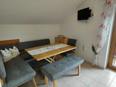 Gepolsterte Sitzgele