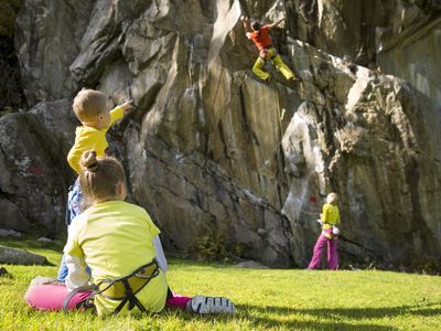 Kletterin in Längenfeld