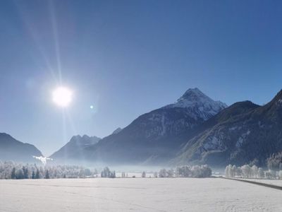 Ausblick vom Balkon