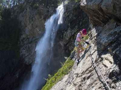 Klettersteig Lehner Wasserfall