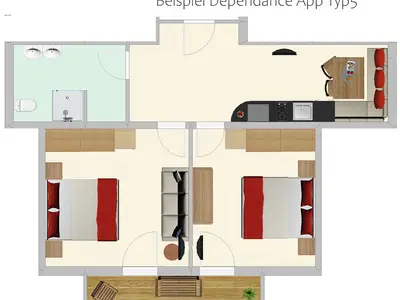 Ferienwohnung für 4 Personen (47 m²) in Längenfeld 5/10