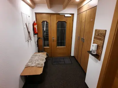 Eingangsbereich mit Schuhtrockner