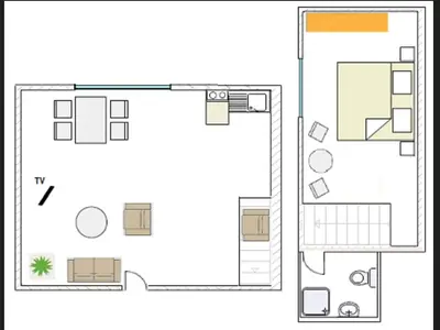 Ferienwohnung für 3 Personen (33 m²) in Langeoog 5/10