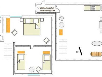 Ferienwohnung für 4 Personen (42 m²) in Langeoog 9/9