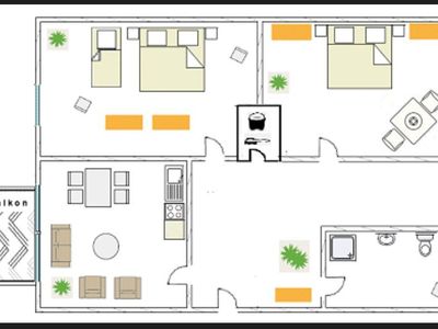 Ferienwohnung für 5 Personen (54 m²) in Langeoog 5/10