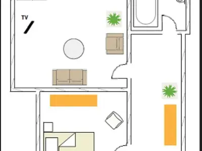 Ferienwohnung für 4 Personen (41 m²) in Langeoog 4/7