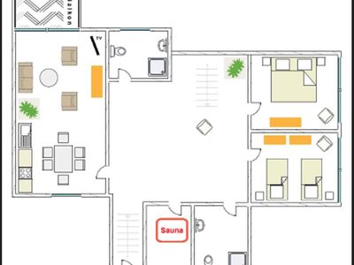 Ferienwohnung für 4 Personen (65 m²) in Langeoog 5/10