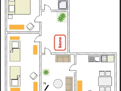 Ferienwohnung für 4 Personen (55 m²) in Langeoog 6/10