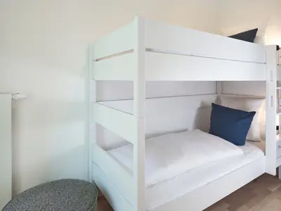 Schlafzimmer mit Etagenbett