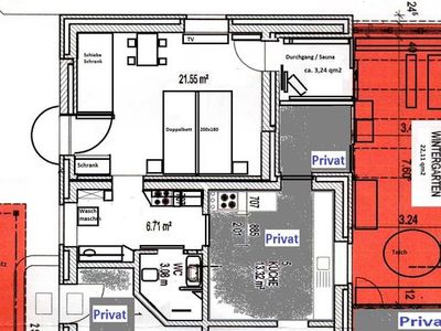 Ferienwohnung für 2 Personen (34 m²) in Langstedt 4/10