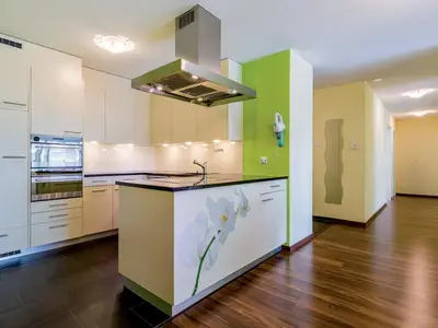 Küchenansicht - Ferienwohnung zBerg