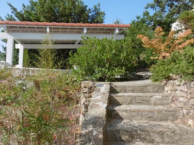 accès terrasse et jardin