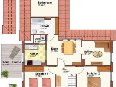 Ferienwohnung für 4 Personen (73 m²) in Lathen 2/10