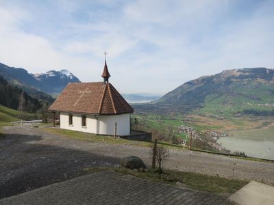 Aussicht mit Kapelle