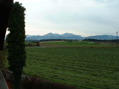 Bergblick vom Balkon