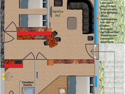 Ferienwohnung für 5 Personen (55 m²) in Lauscha 8/10