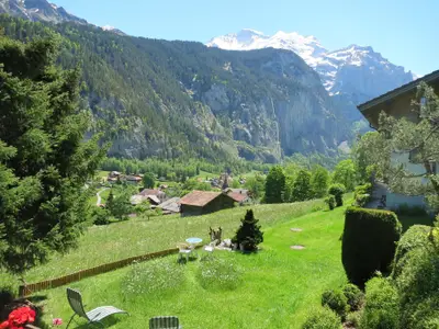 Aussicht zur Jungfrau