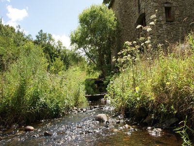 Idyllische Wassermühle