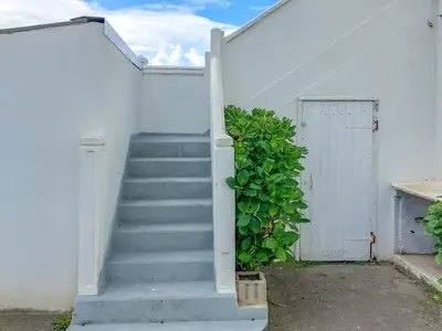 outside