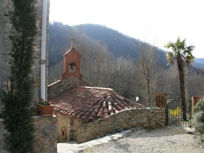 Blick auf die hauseigene Kapelle