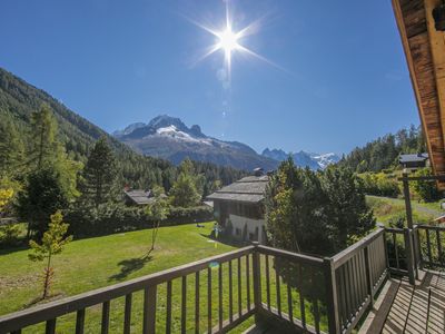 Privater Balkon mit fantastischem Bergblick