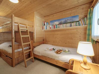 Schlafzimmer 3 mit Hochbett und Einzelbett