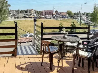 outside