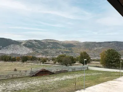outside